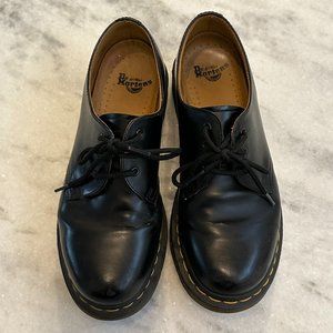 Dr Martens 1461 Classic Oxford Black Smooth Leather W8 M7